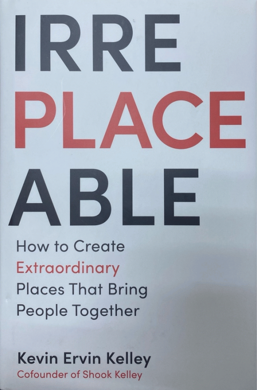 Irreplaceable : how to create extraordinary places that bring people together / Kevin Ervin Kelley.